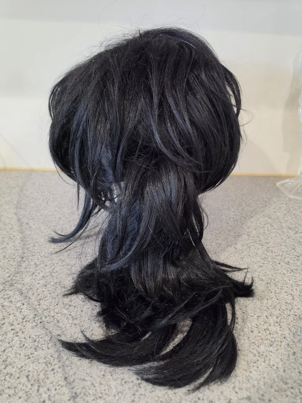 Black Short Layered Women's Wig